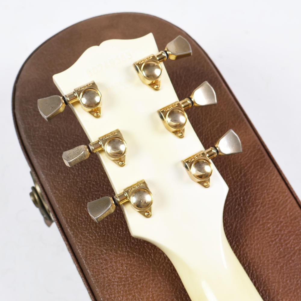 【中古】 エレキギター Gibson Les Paul Custom Alpine White 1999年製 ギブソン レスポールカスタム ホワイト ヘッド裏画像