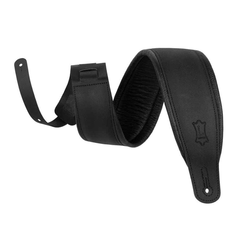 LEVY’S M26PD-BLK-MAT ギターストラップ