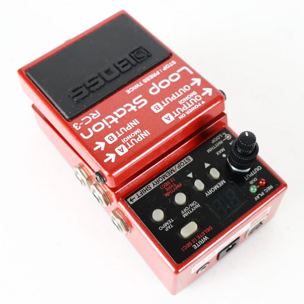【中古】 BOSS ボス Loop Station RC-3 ルーパー エフェクター 本体画像 斜め