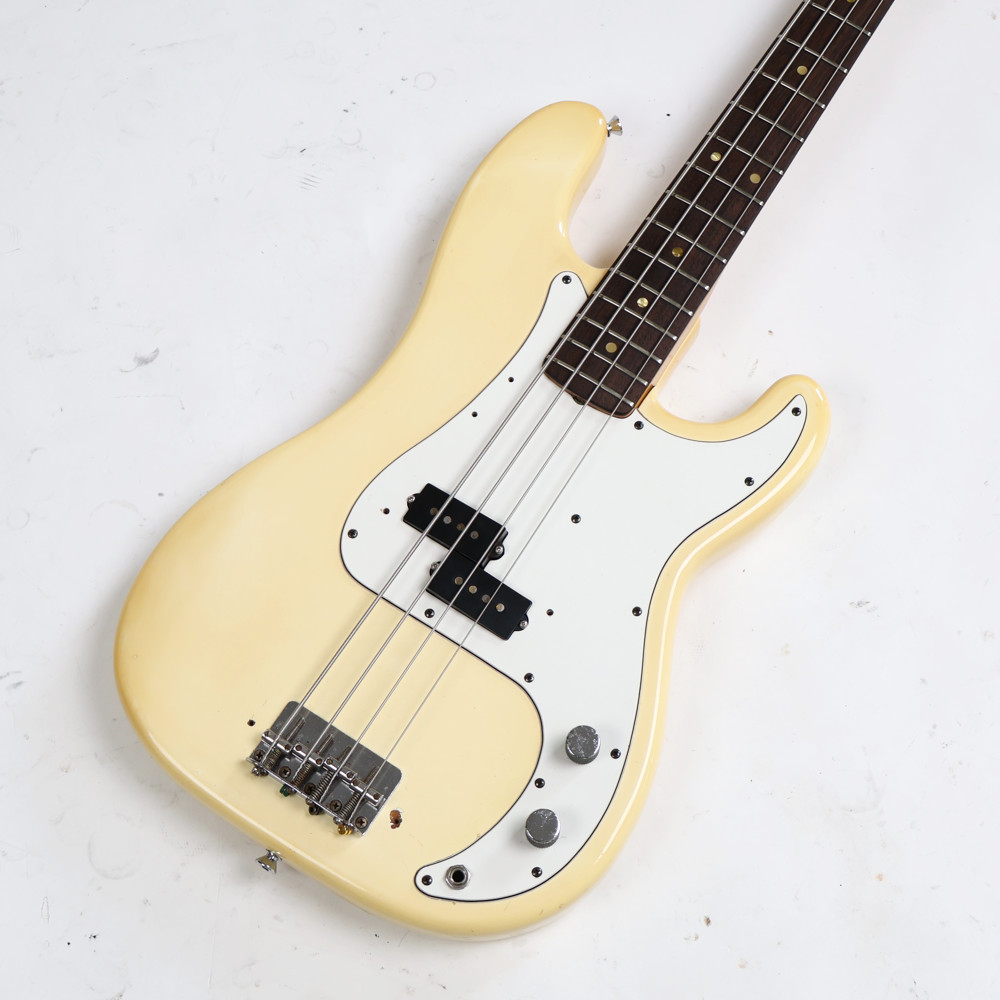 【中古】 Fender USA フェンダー PRECISION BASS OLYMPIC WHITE 1970年代後期 プレシジョンベース エレキベース ボディトップ