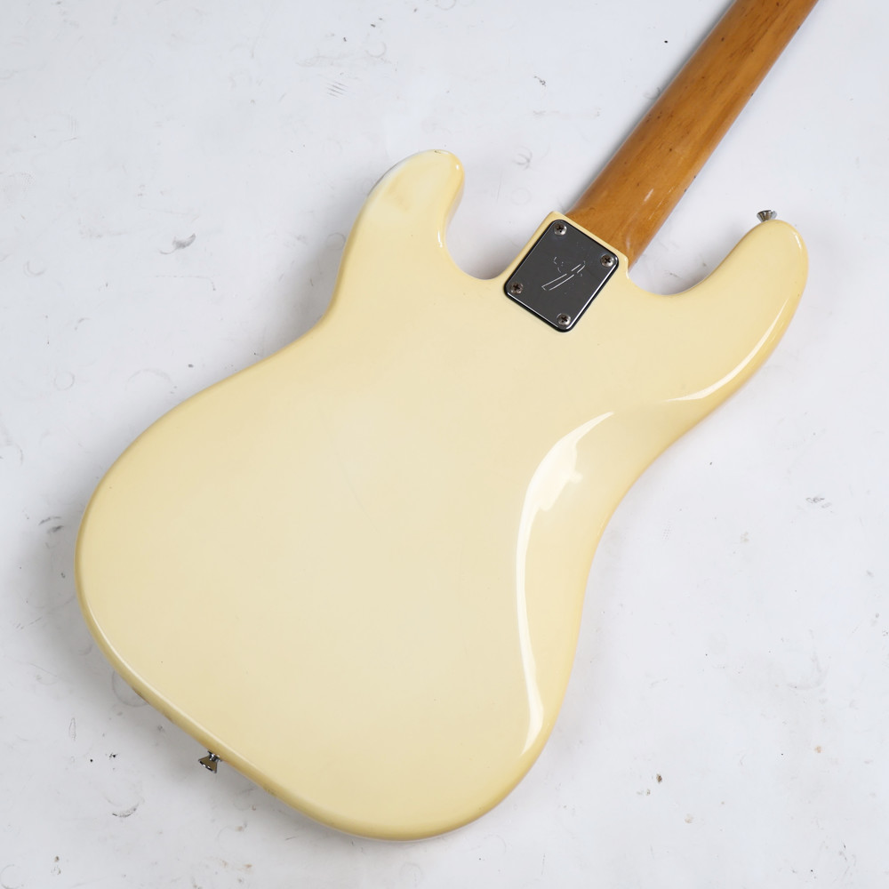 【中古】 Fender USA フェンダー PRECISION BASS OLYMPIC WHITE 1970年代後期 プレシジョンベース エレキベース ボディバック