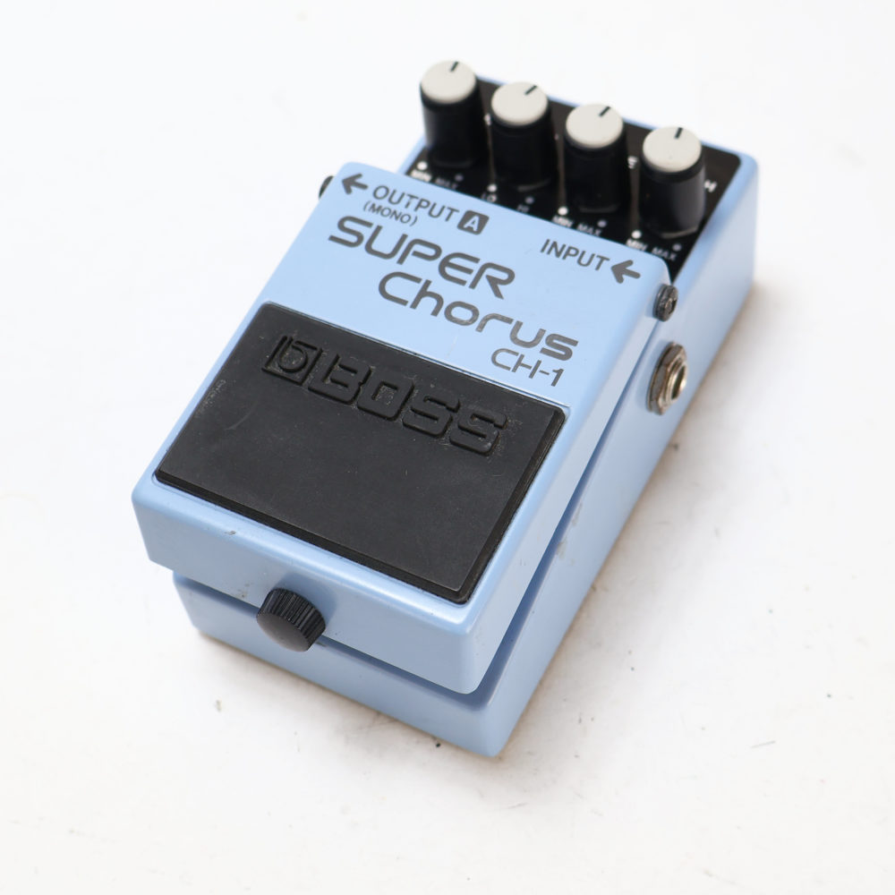 【中古】スーパーコーラス エフェクター BOSS CH-1 Super Chorus ギターエフェクター コーラス 側面