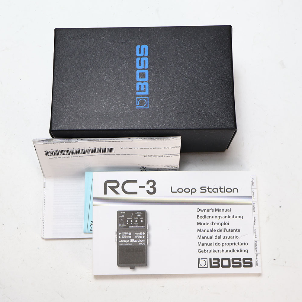 【中古】 BOSS ボス Loop Station RC-3 ルーパー エフェクター 付属品