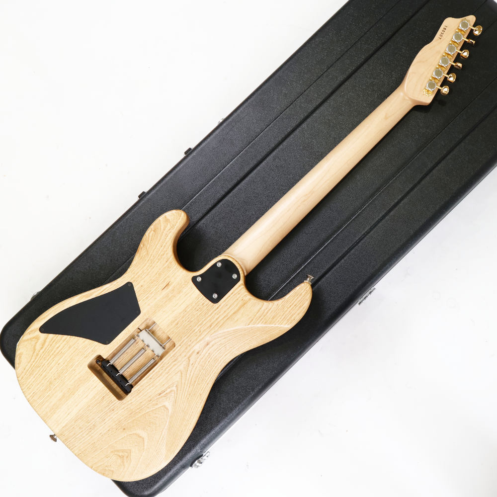 【中古】 エレキギター Saito Guitars S-622 Maple Neck Maple FingerBoard Bonite 2016年製 齋藤ギター STスタイル 3.16kg ボディバック画像
