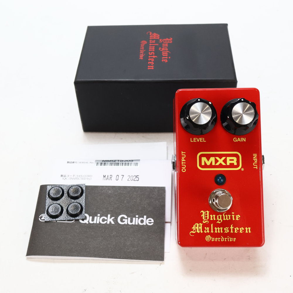 【中古】 オーバードライブ MXR YJM308 YNGWIE MALMSTEEN OVERDRIVE