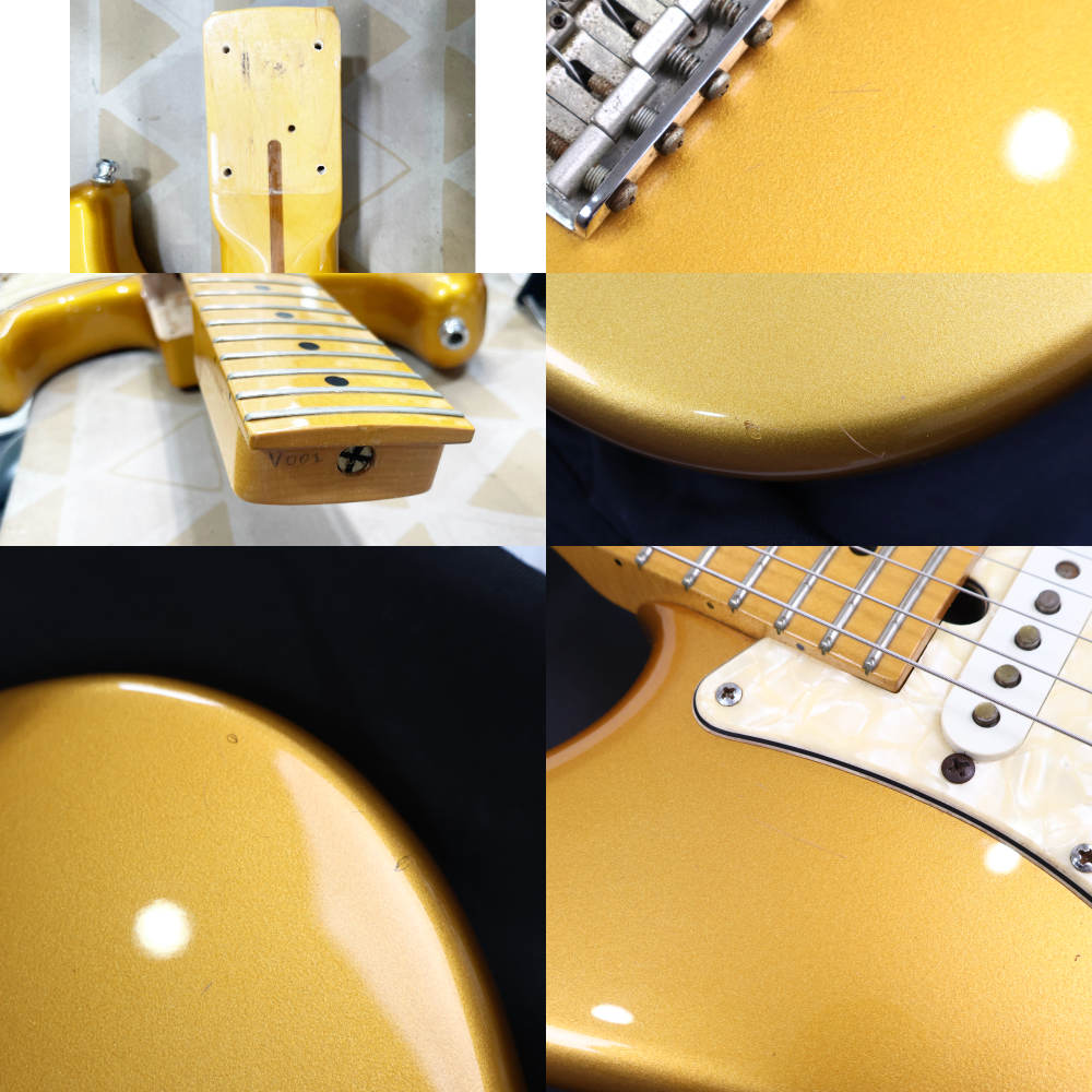【中古】 エレキギター ATELIER Z L.E.S. (Lower East Side)  GOLD アトリエZ 傷
