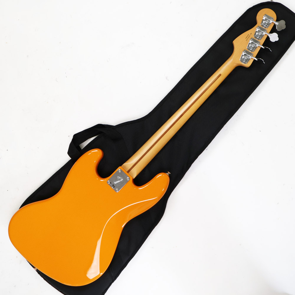 【中古】 Fender フェンダー Player Jazz Bass Pau Ferro Fingerboard Capri Orange 2020年製 エレキベース ジャズベース ボディバック画像