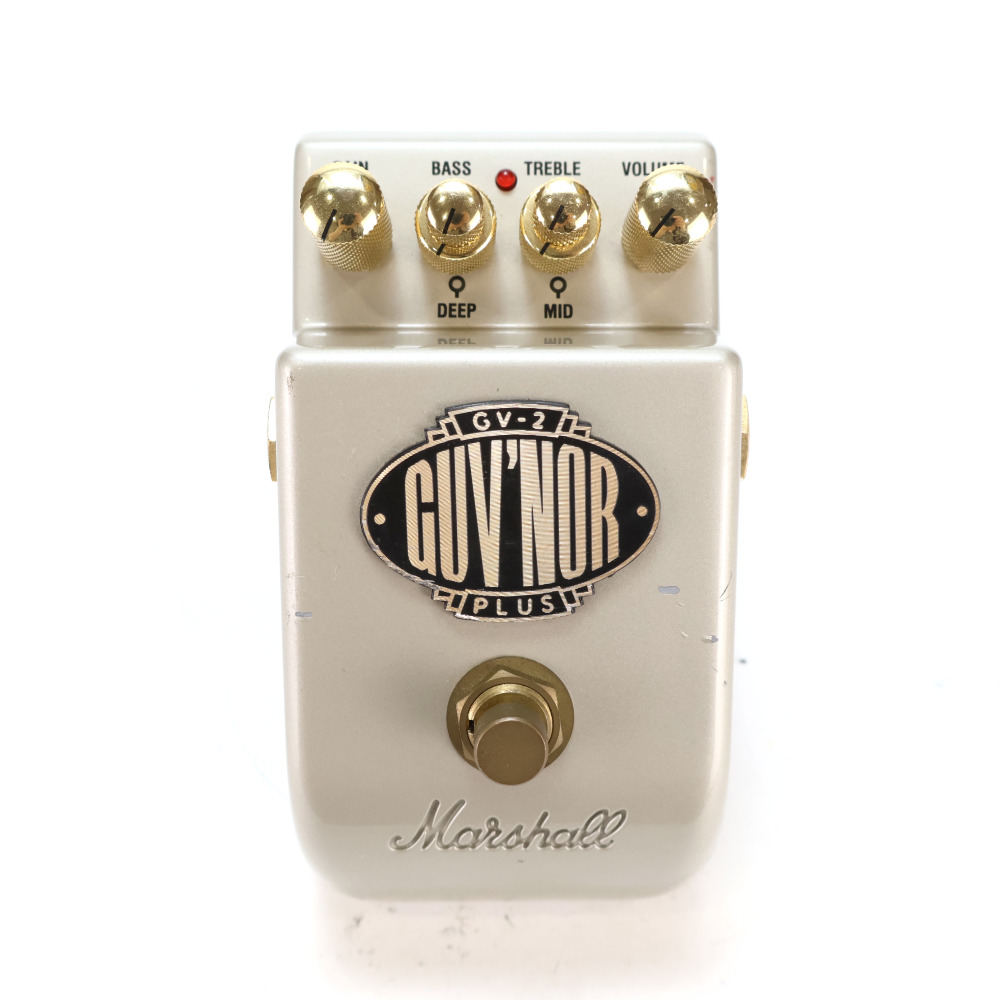 【中古】 オーバードライブ エフェクター MARSHALL Gv-2 Guv’Nor Plus ギターエフェクター