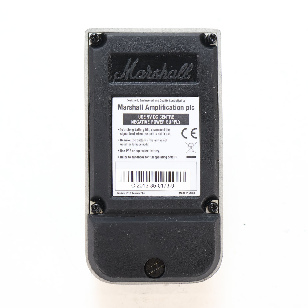 【中古】 オーバードライブ エフェクター MARSHALL Gv-2 Guv’Nor Plus ギターエフェクター 詳細画像