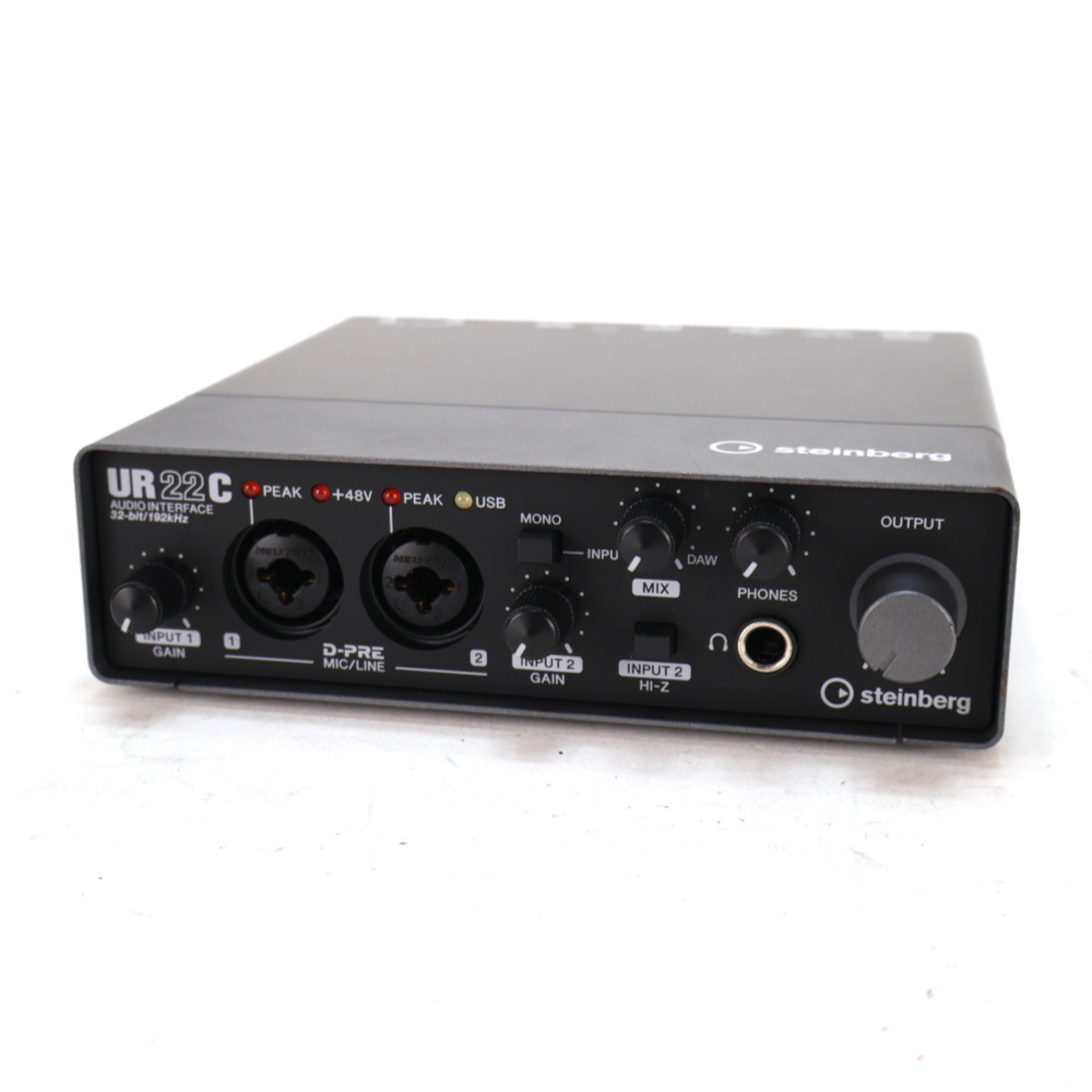 【中古】 オーディオインターフェイス Steinberg UR22C スタインバーグ USBオーディオインターフェース