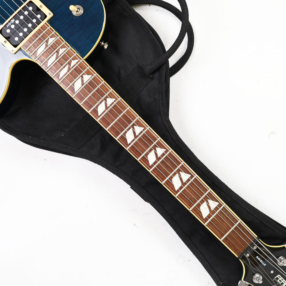 【中古】 FERNANDES フェルナンデス RAVELLE ELITE FT STB 2006年製 エレキギター サスティナー搭載 ネック