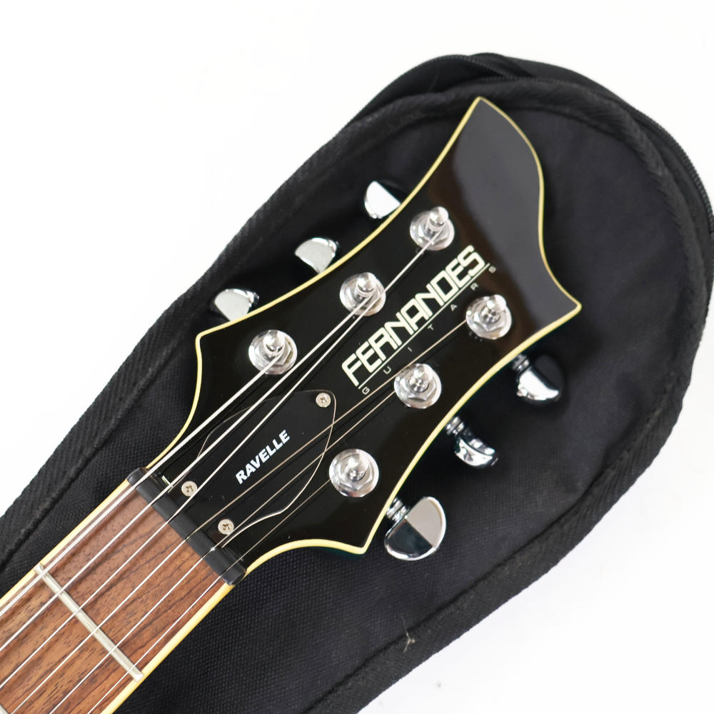 【中古】 FERNANDES フェルナンデス RAVELLE ELITE FT STB 2006年製 エレキギター サスティナー搭載 ヘッド画像