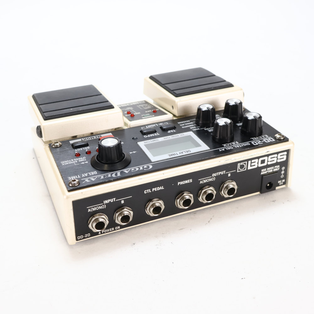 【中古】 ディレイ BOSS DD-20 Digital Delay Giga Delay デジタルディレイ ギターエフェクター ギガディレイ 詳細画像