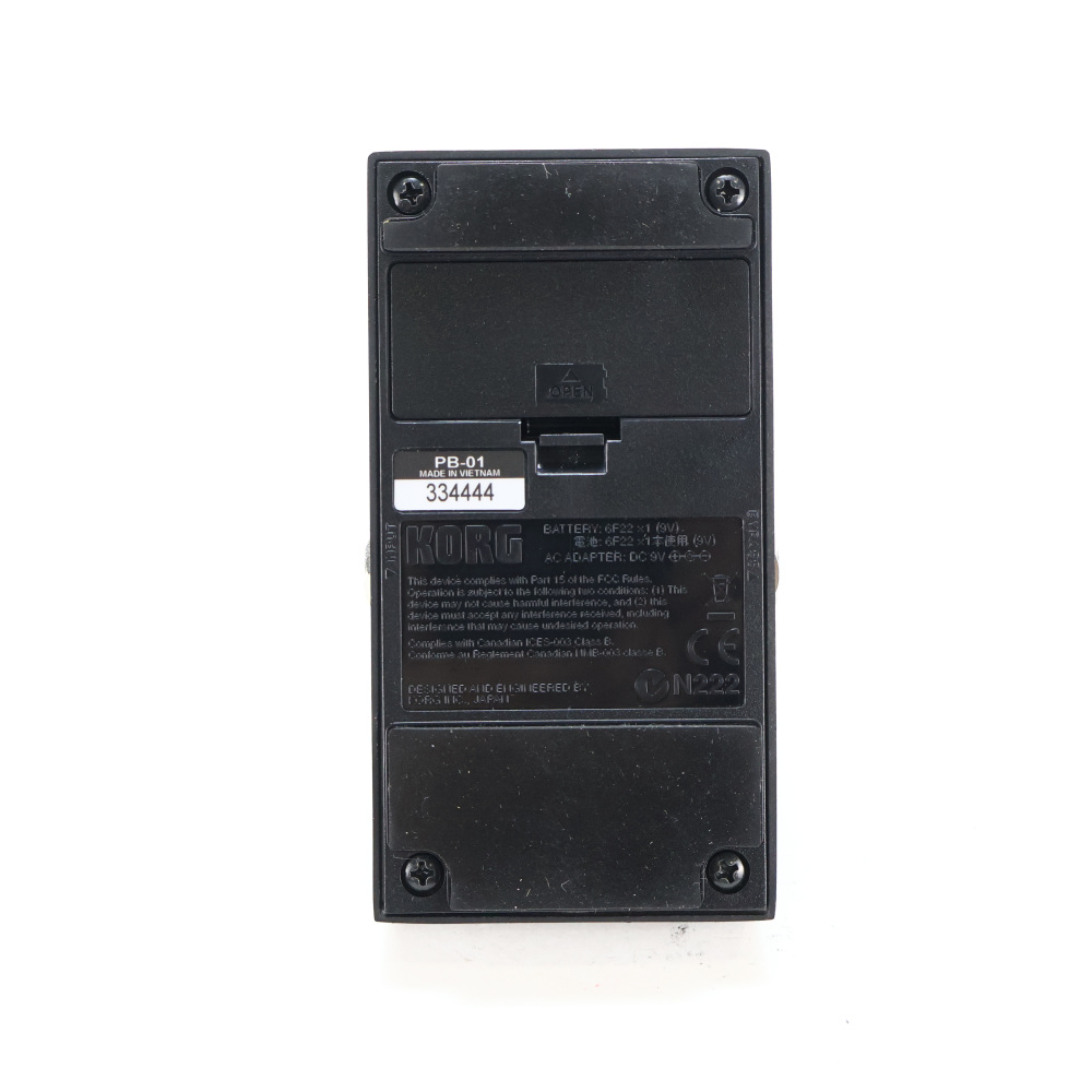 【中古】 チューナー コルグ ピッチブラック KORG PB-01 PITCHBLACK ペダルチューナー 詳細画像