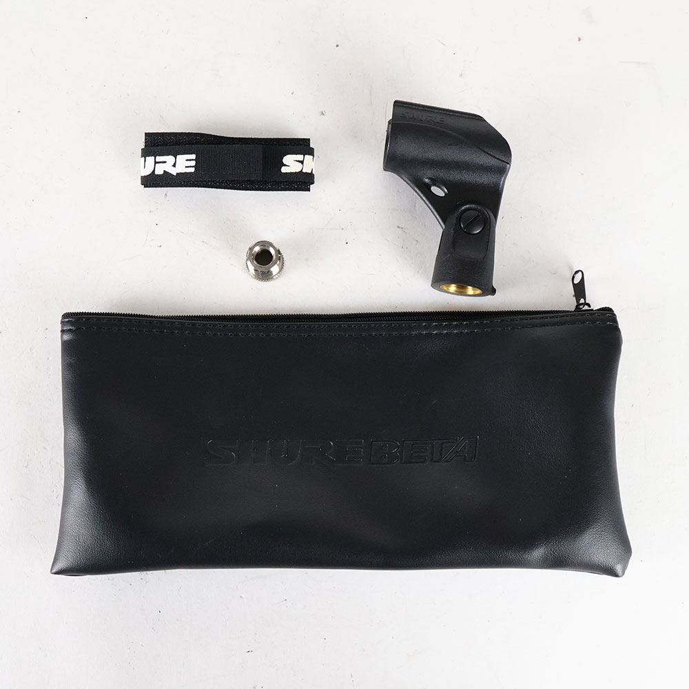 【中古】 SHURE BETA57A ボーカル/楽器両用 ダイナミックマイク 付属品