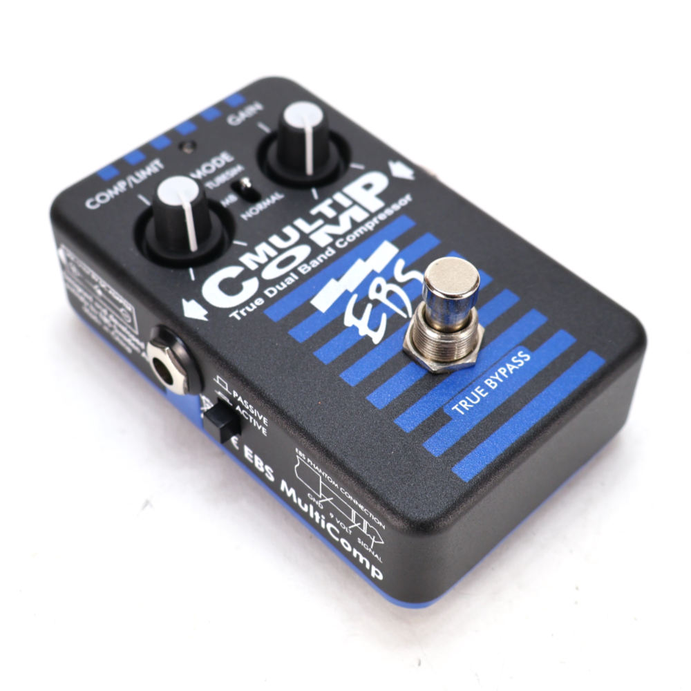 【中古】コンプレッサー エフェクター EBS MULTI COMP ベースエフェクター 旧型 斜めアングル画像