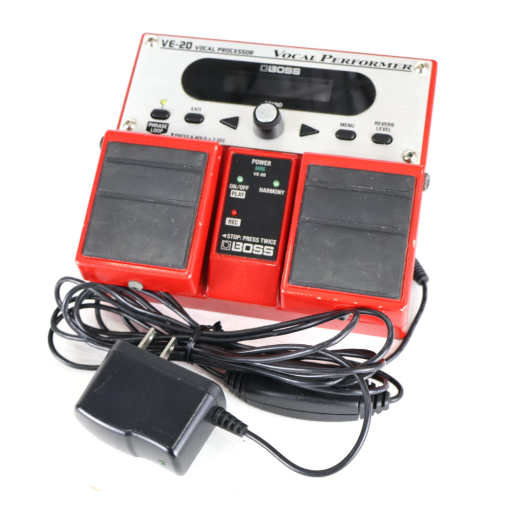【中古】 ボーカルエフェクター BOSS VE-20 Vocal Performer ボーカルパフォーマー ピッチコレクト