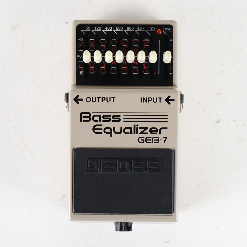 【中古】イコライザー エフェクター BOSS GEB-7 Bass Equalizer ベースエフェクター