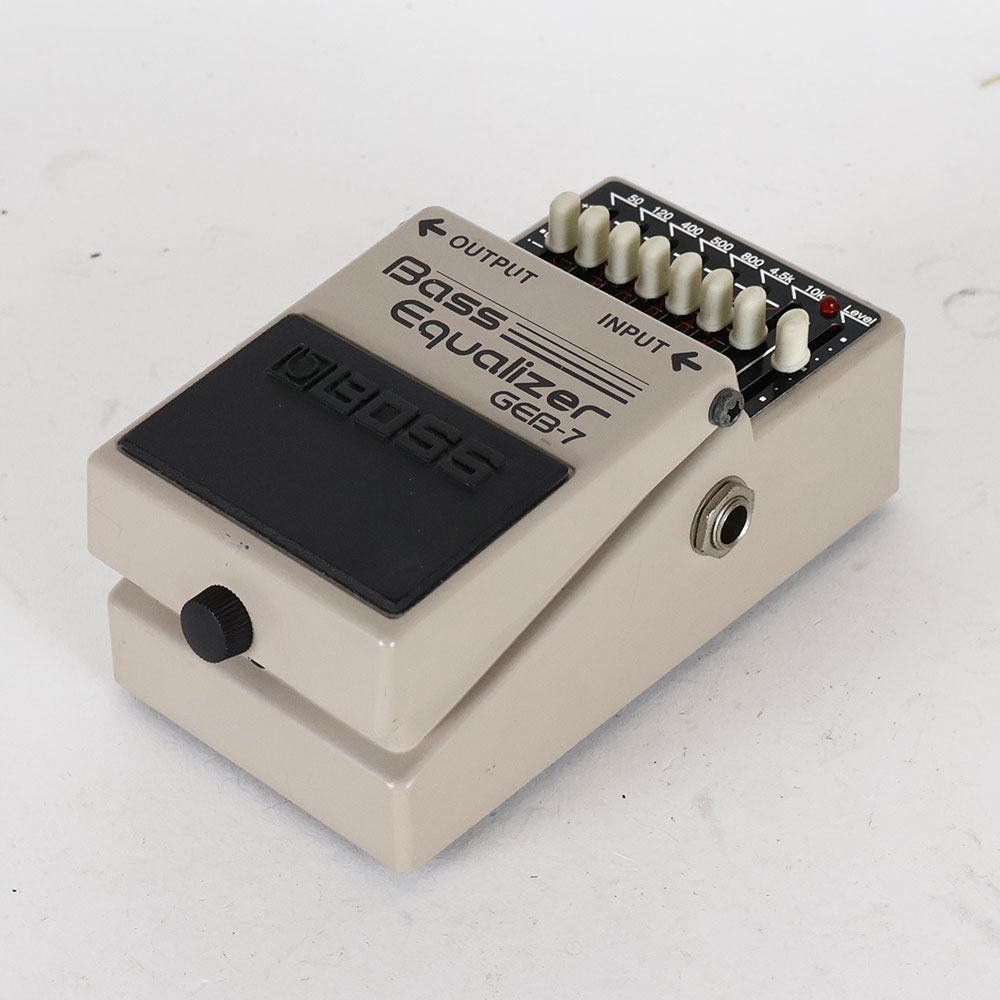 【中古】イコライザー エフェクター BOSS GEB-7 Bass Equalizer ベースエフェクター 全体
