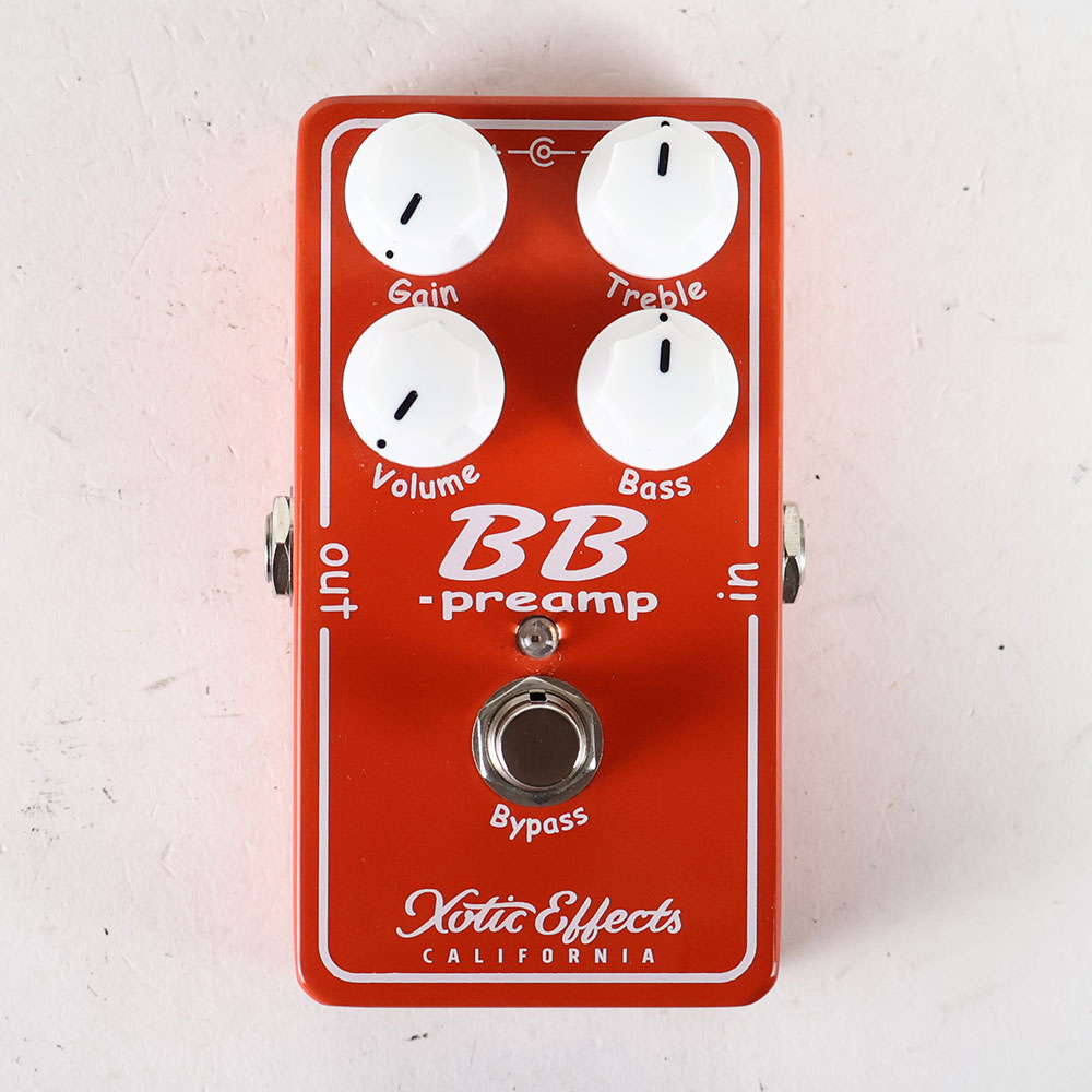 【中古】 プリアンプブースター XOTIC BBP-V1.5 BB Preamp 正面