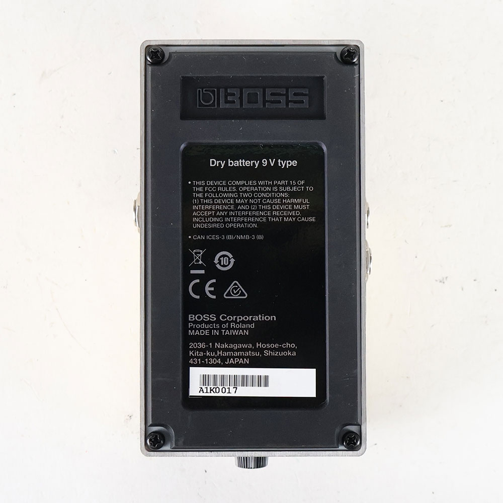 【中古】 アコースティックプリアンプ エフェクター BOSS AD-2 Acoustic Preamp ボス 裏面