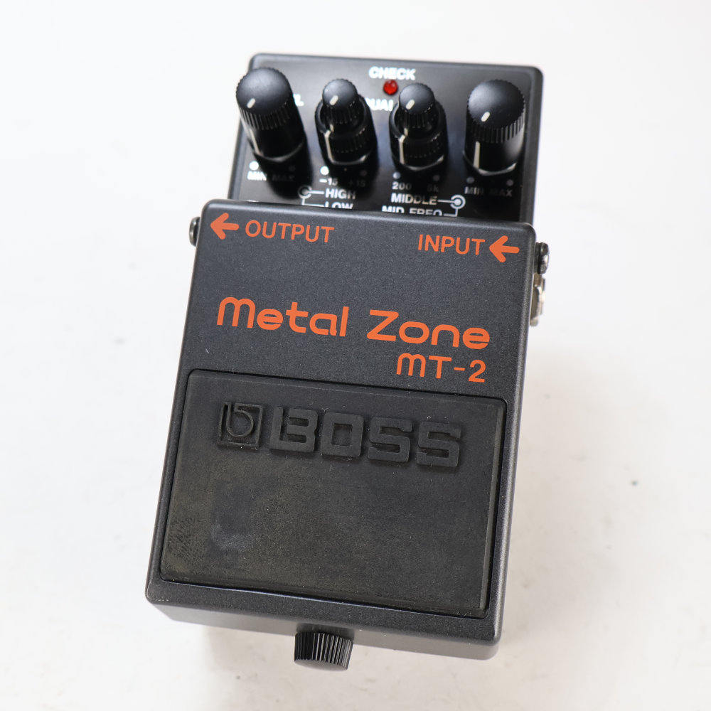 【中古】メタルゾーン エフェクター BOSS MT-2 Metal Zone ボス ギターエフェクター