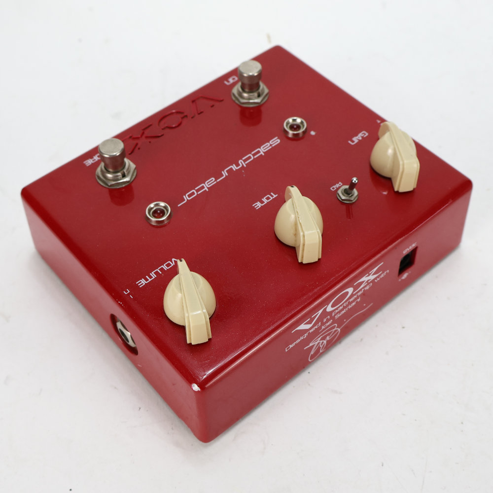【中古】 ディストーション エフェクター VOX JS-DS satchurator ギターエフェクター Joe Satriani ジョー・サトリアーニ 全体