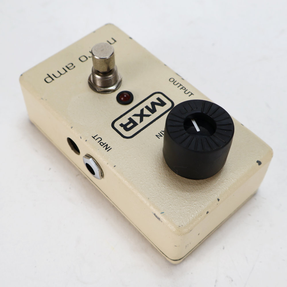 【中古】 ブースター エフェクター MXR M-133 MICRO AMP マイクロアンプ ギターエフェクター 全体