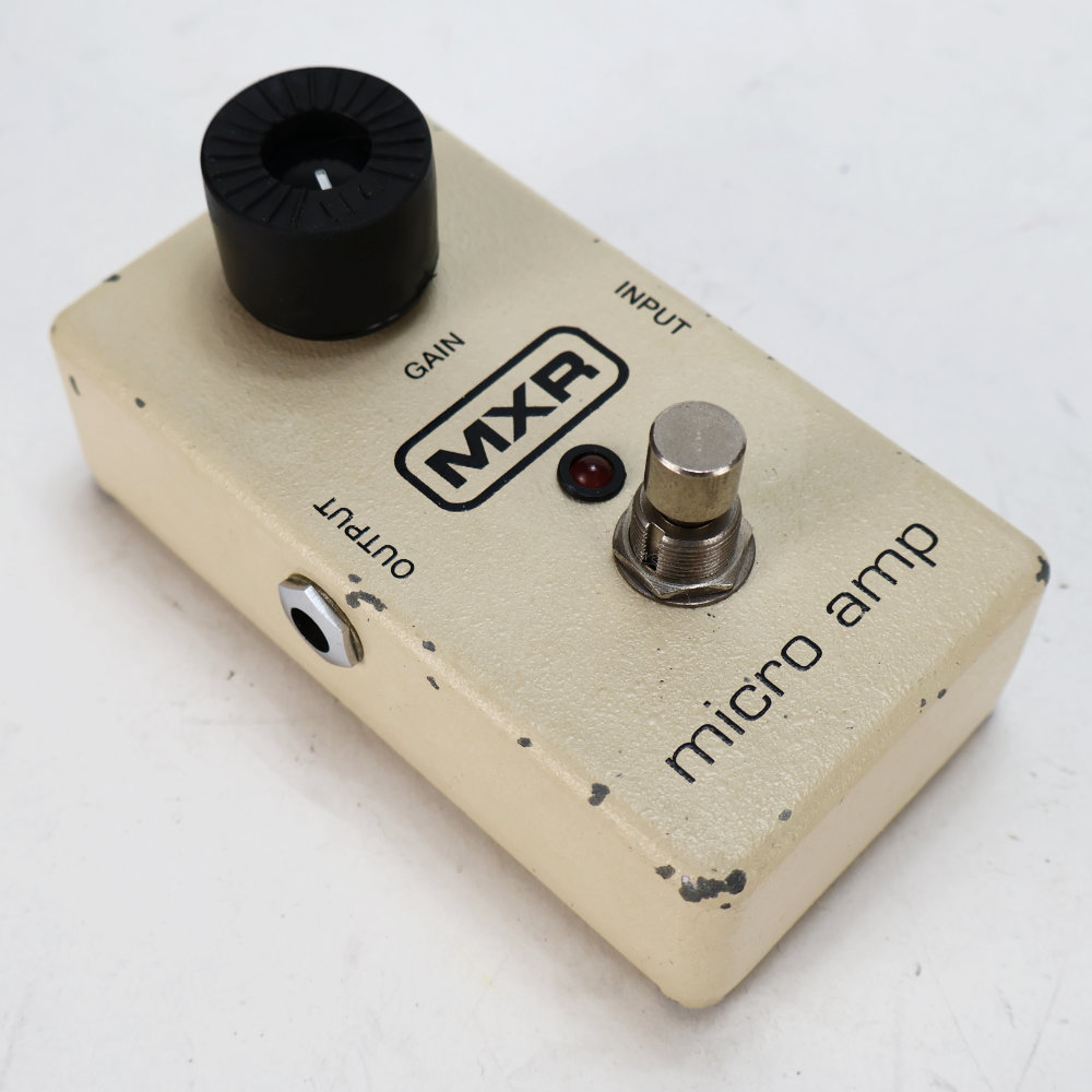 【中古】 ブースター エフェクター MXR M-133 MICRO AMP マイクロアンプ ギターエフェクター 全体