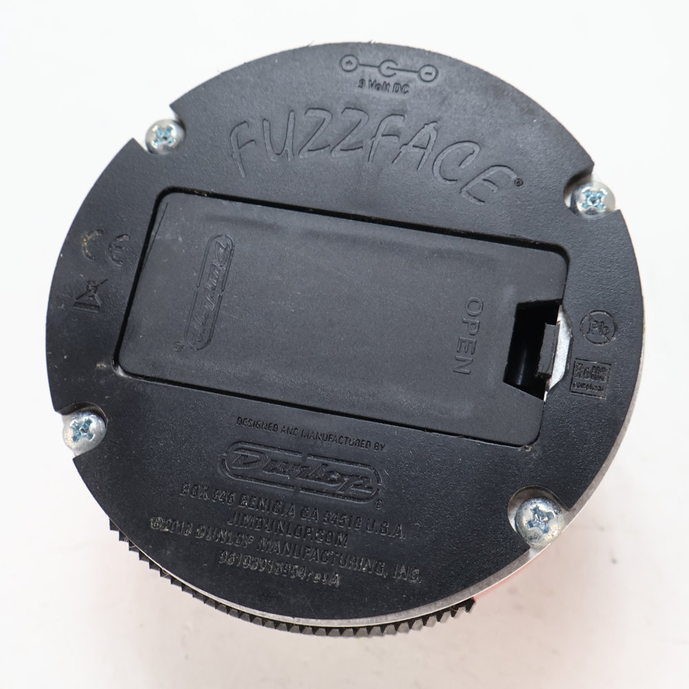 【中古】 JIM DUNLOP FFM2 Fuzz Face Mini Germanium ギターエフェクター 底面