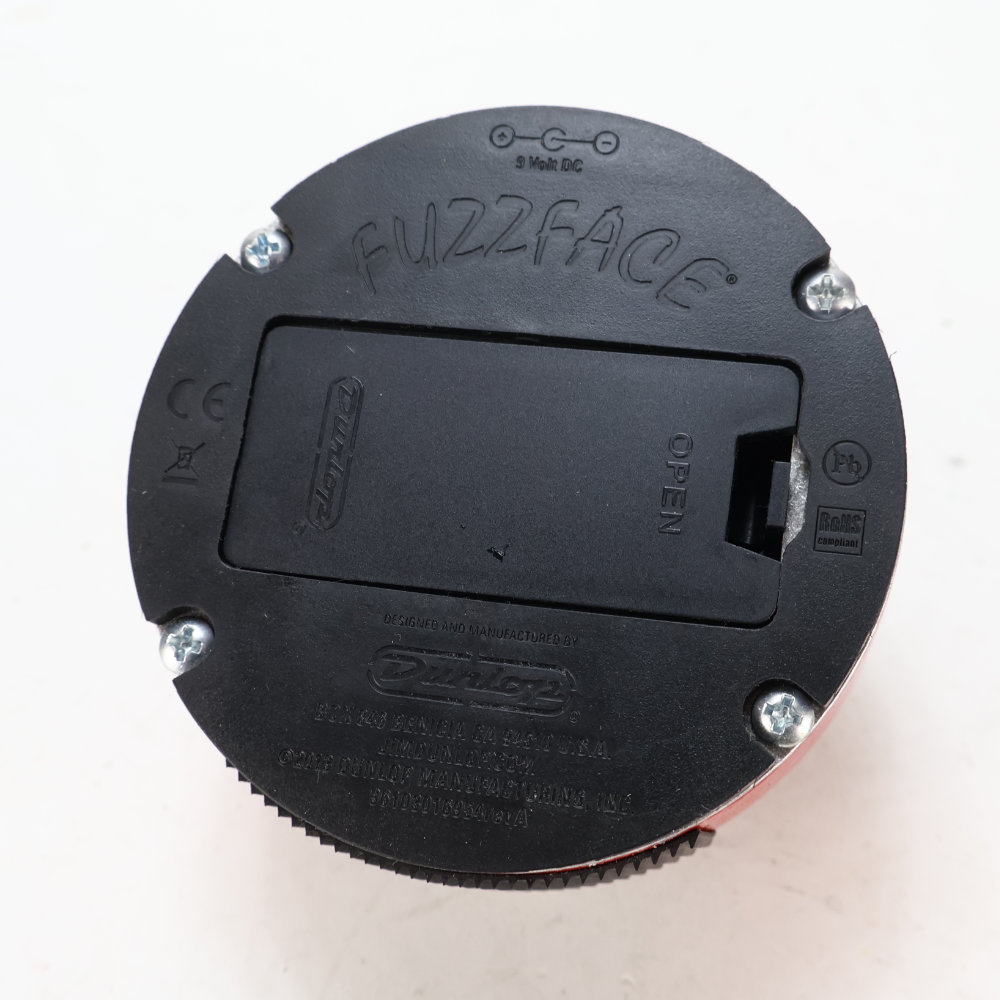 【中古】 JIM DUNLOP FFM2 Fuzz Face Mini Germanium ギターエフェクター 底面
