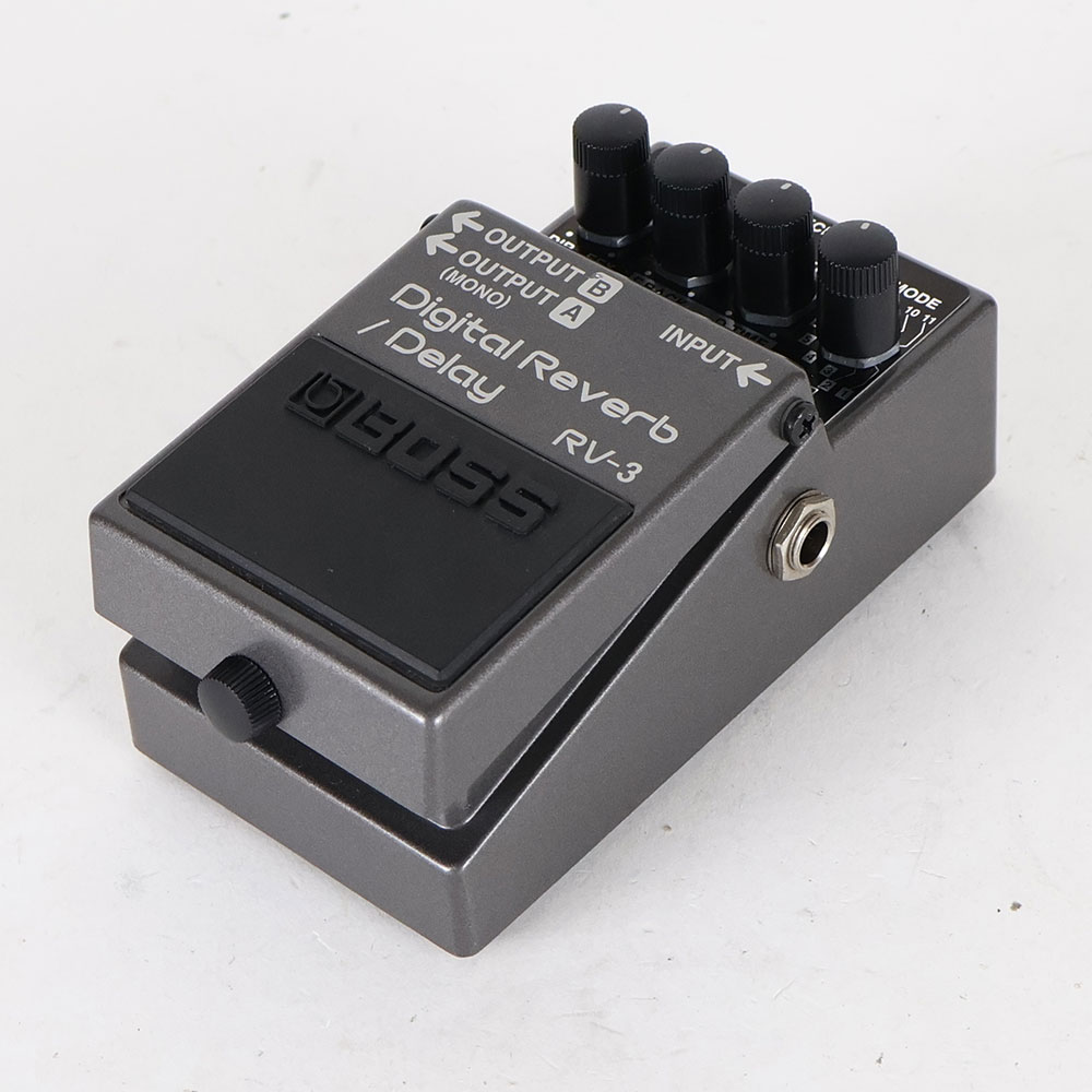 【中古】 デジタルリバーブ ディレイ エフェクター BOSS RV-3 Digital Reverb Delay ボス ギターエフェクター 全体