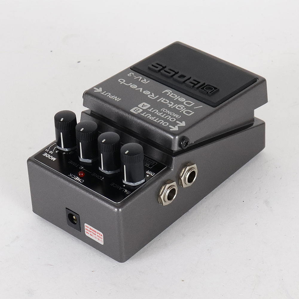【中古】 デジタルリバーブ ディレイ エフェクター BOSS RV-3 Digital Reverb Delay ボス ギターエフェクター 全体