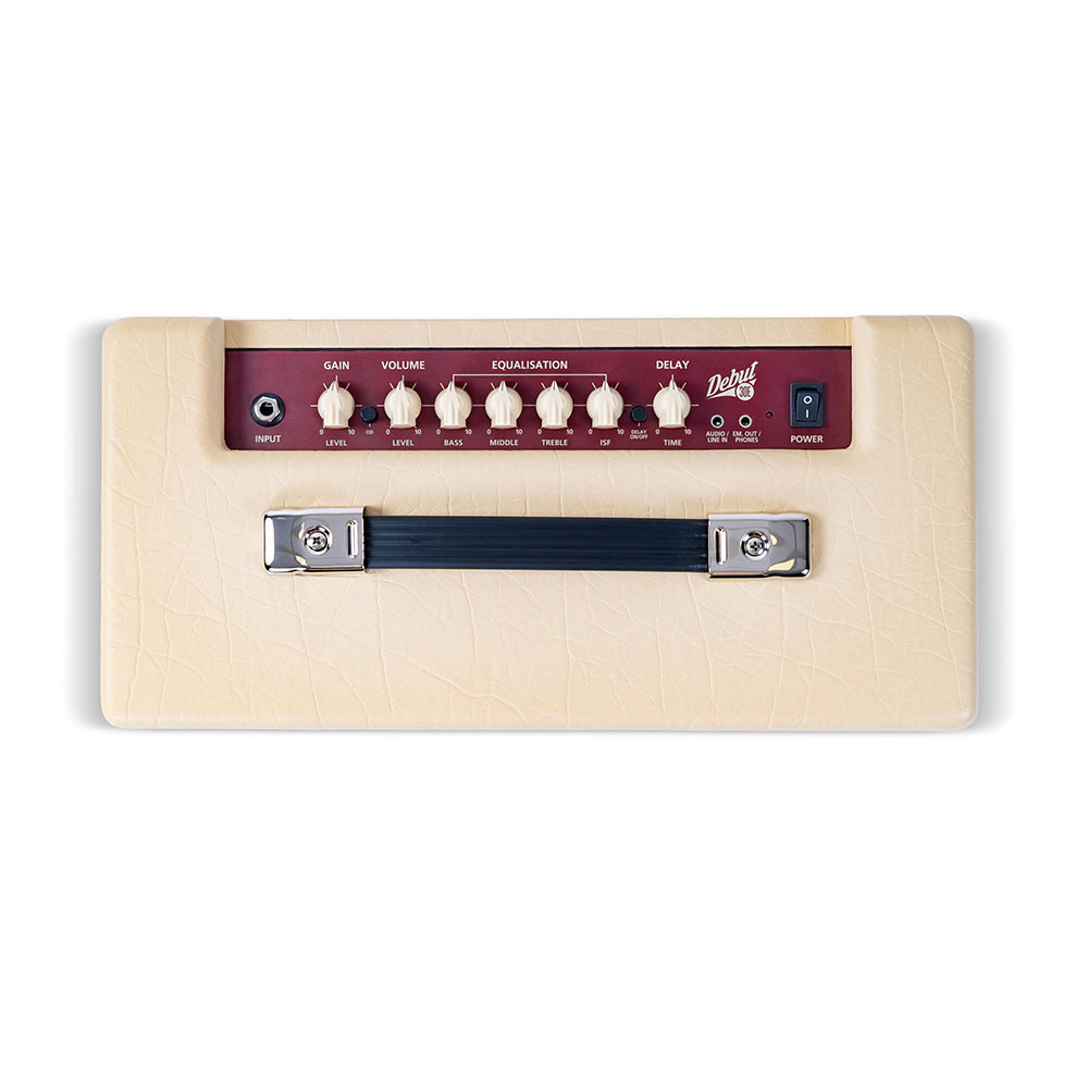 ブラックスター ギターアンプ BLACKSTAR DEBUT 30E CREAM ギターコンボアンプ 小型 30W ディレイ内蔵 デビュー オーバードライブ コントロール