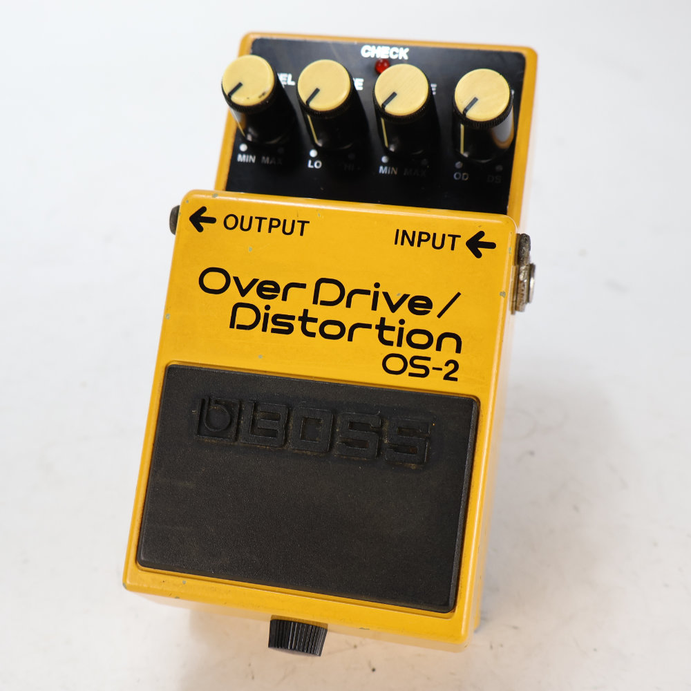 【中古】オーバードライブ ディストーション エフェクター BOSS OS-2 OverDrive Distortion ギターエフェクター