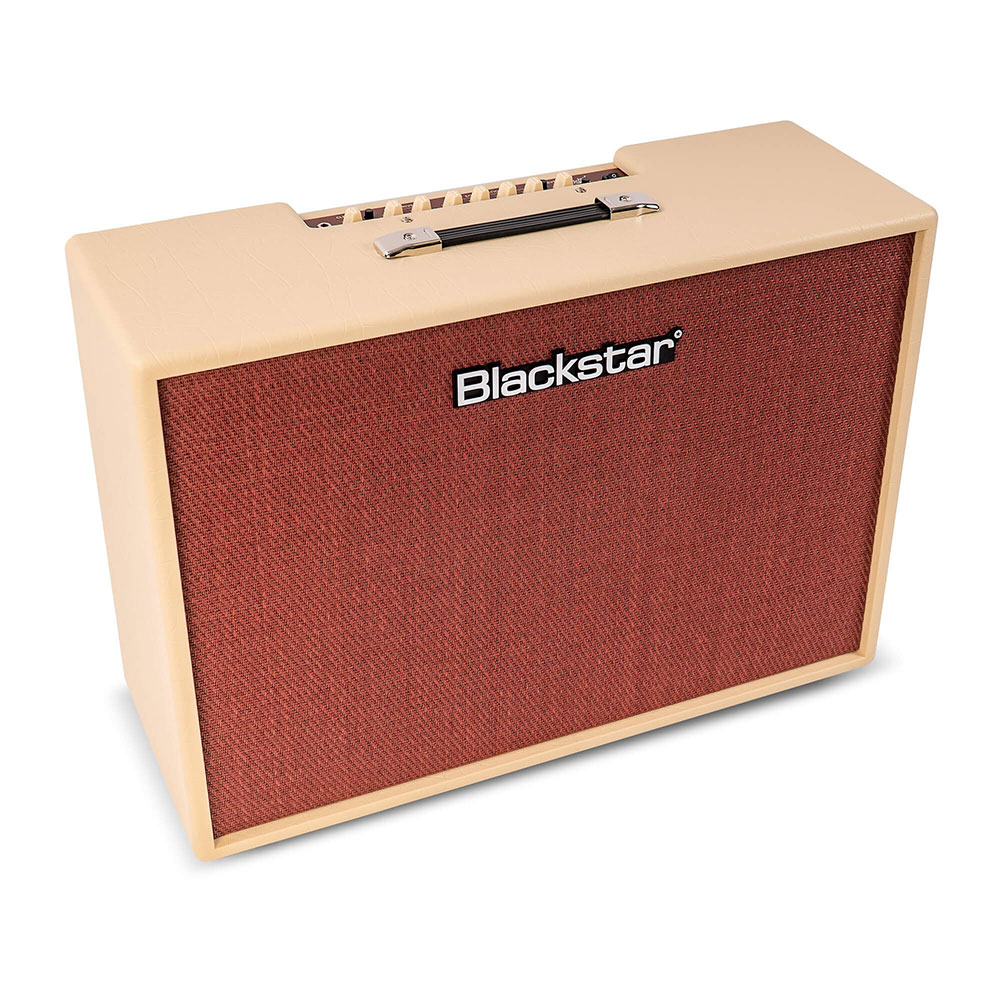 ブラックスター ギターアンプ BLACKSTAR DEBUT 100R 212 CREAM ギターコンボアンプ 100W リバーブ内蔵 12インチスピーカー2発 全体