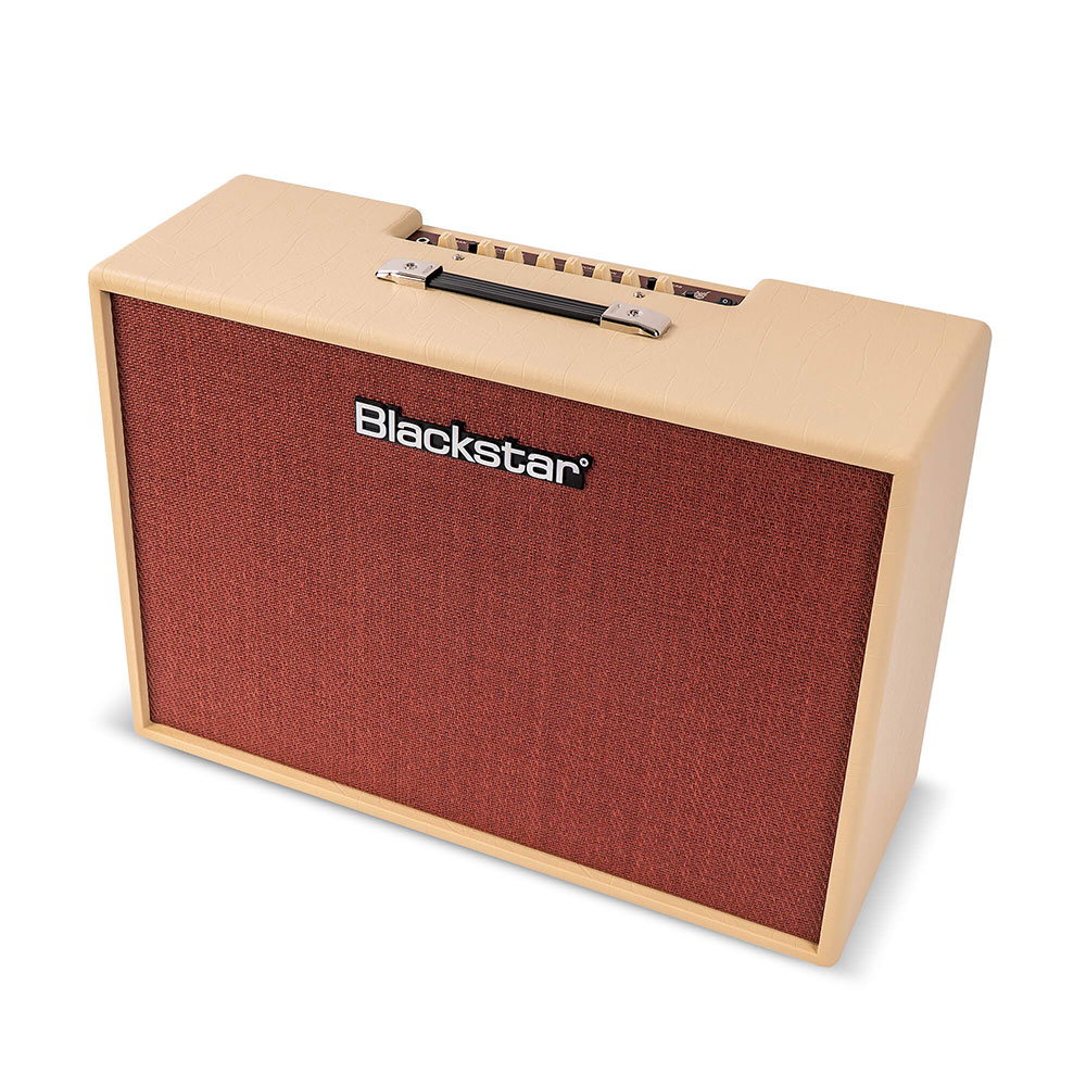 ブラックスター ギターアンプ BLACKSTAR DEBUT 100R 212 CREAM ギターコンボアンプ 100W リバーブ内蔵 12インチスピーカー2発 全体