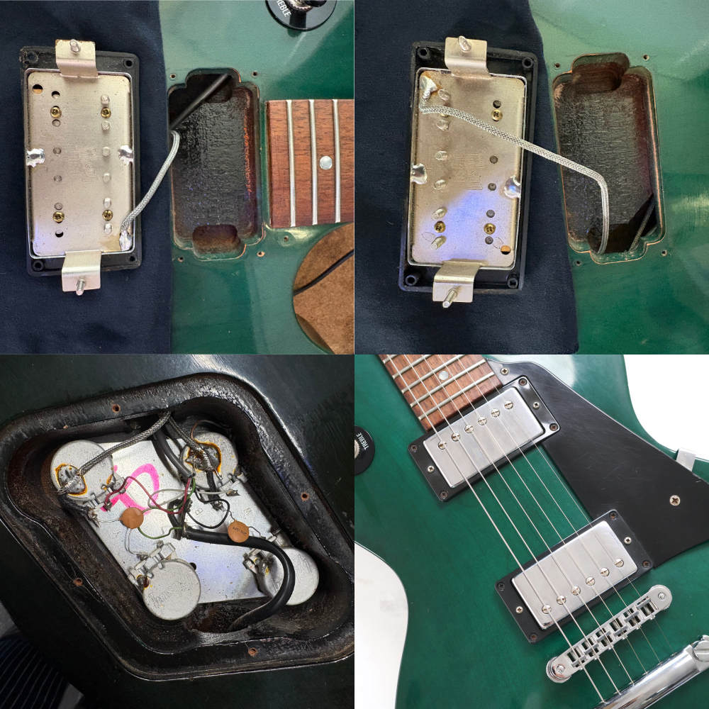 【中古】 エレキギター Gibson Les Paul Studio Emerald Green 1999年製 ギブソン レスポールスタジオ エメラルドグリーン 詳細画像