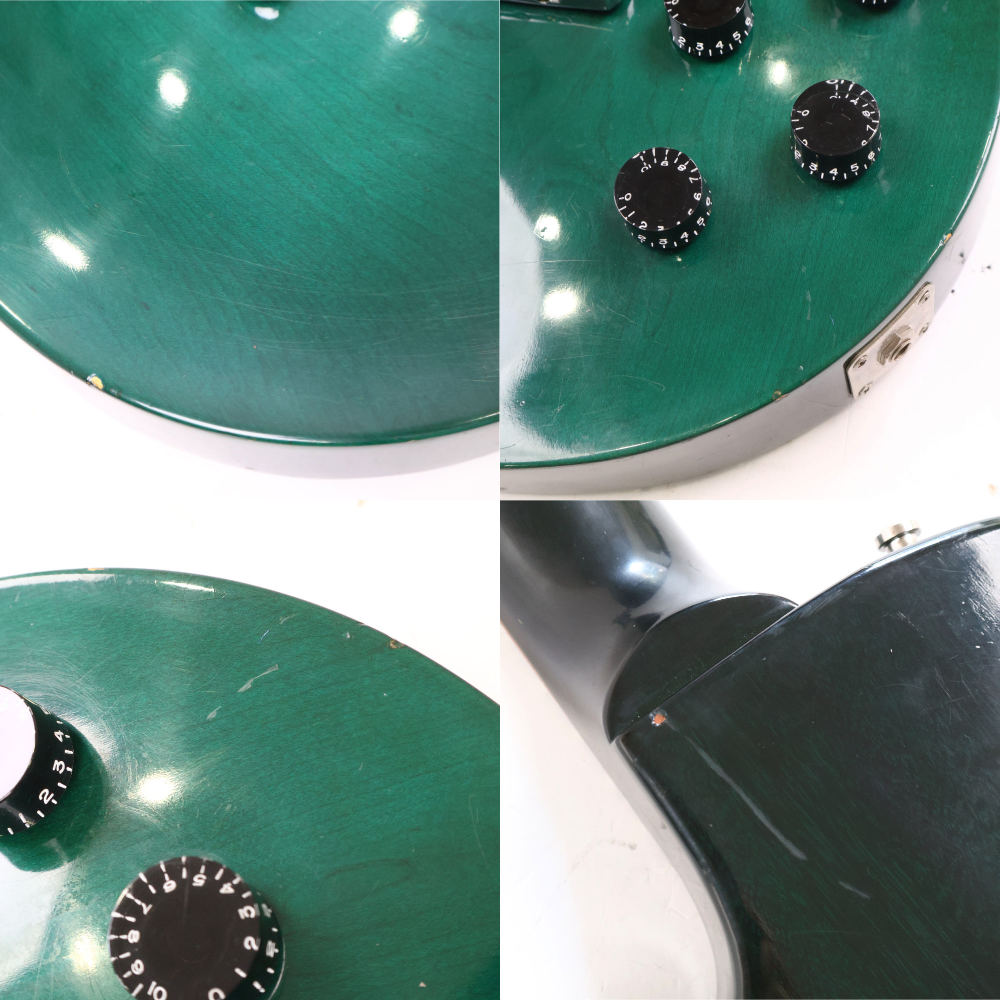 【中古】 エレキギター Gibson Les Paul Studio Emerald Green 1999年製 ギブソン レスポールスタジオ エメラルドグリーン 詳細画像