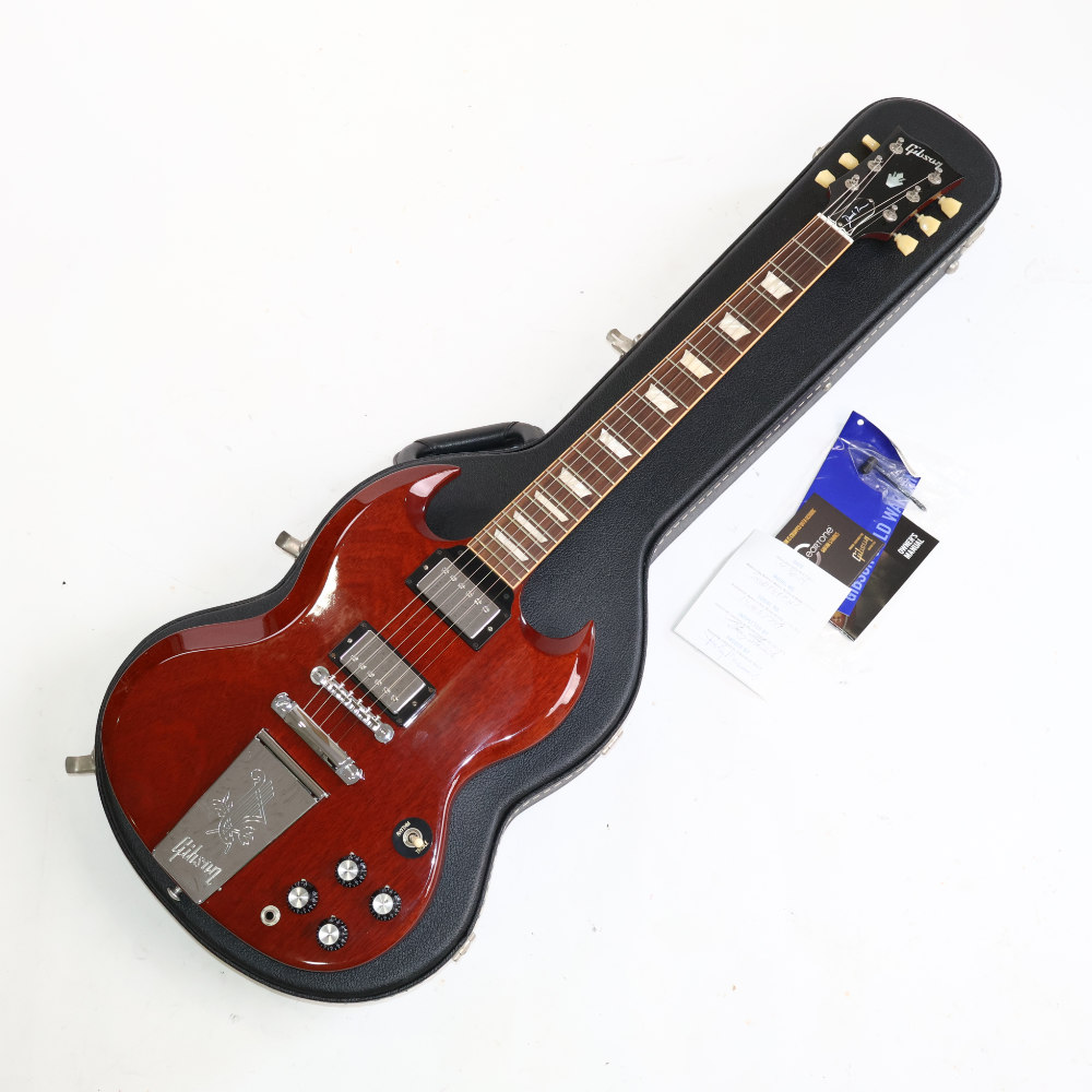 【中古】 エレキギター Gibson Derek Trucks Signature SG Vintage Red 2014年製 ピックガード装着痕あり ギブソン デレク・トラックス