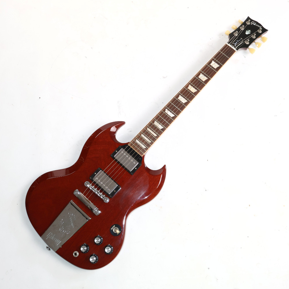 【中古】 エレキギター Gibson Derek Trucks Signature SG Vintage Red 2014年製 ピックガード装着痕あり ギブソン デレク・トラックス 詳細画像