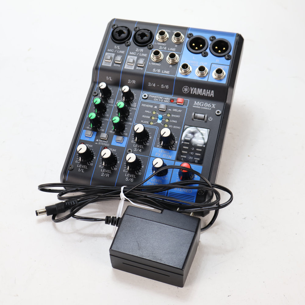 中古】 ヤマハ YAMAHA MG06X 6ch アナログミキサー([USED] SPXデジタル