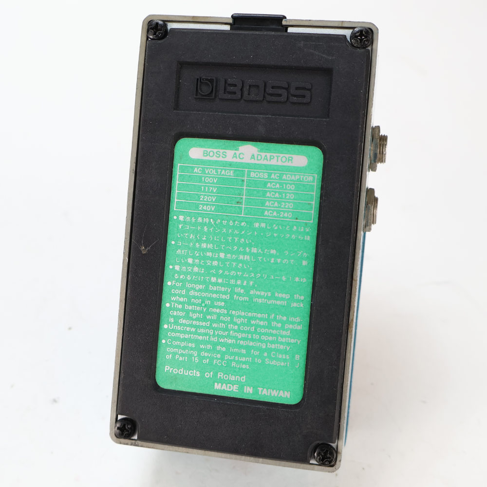 【中古】 コーラス エフェクター BOSS CE-3 Chorus ギターエフェクター 本体画像 裏