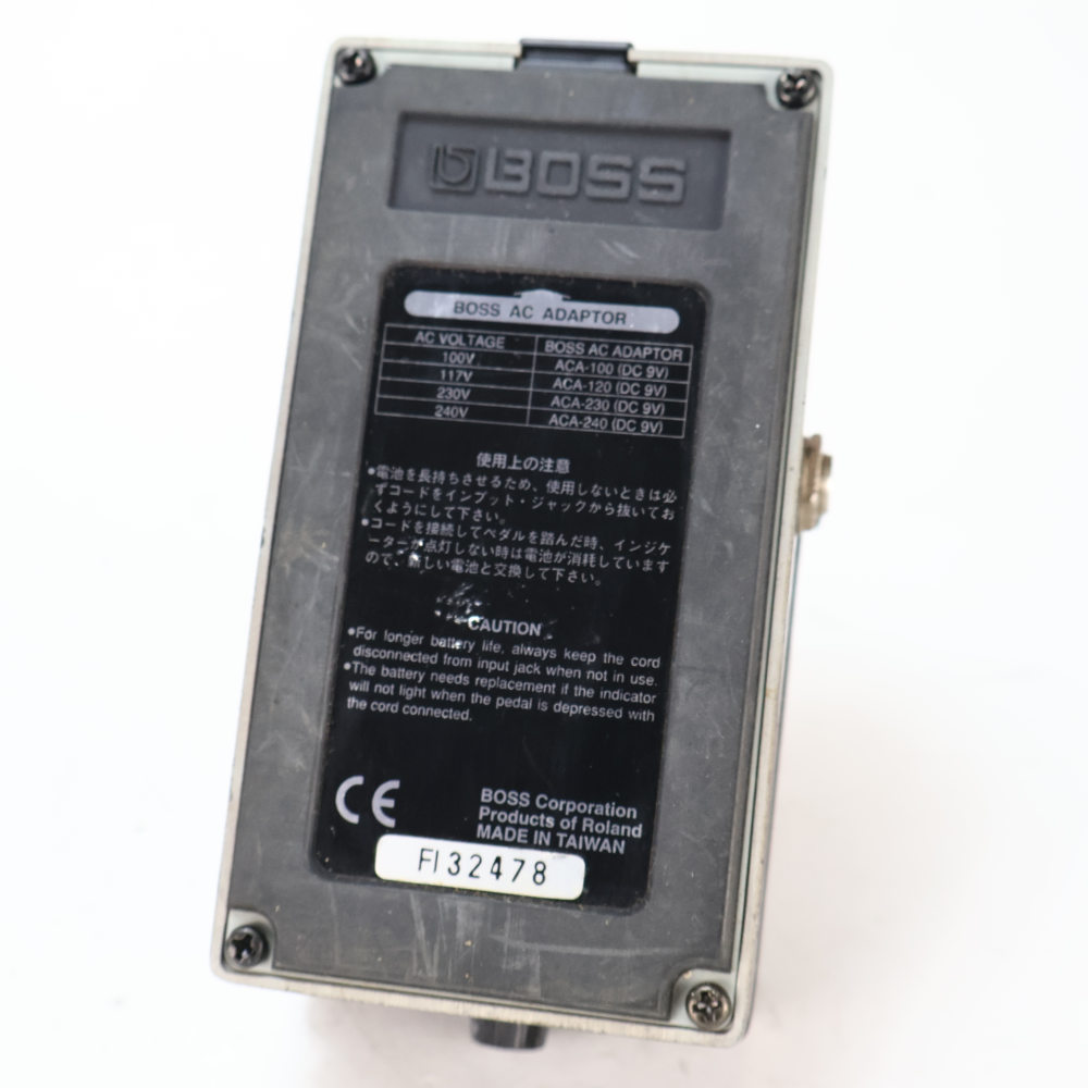 【中古】オクターブ エフェクター BOSS OC-2 Octave ギターエフェクター オクターバー 本体画像 裏