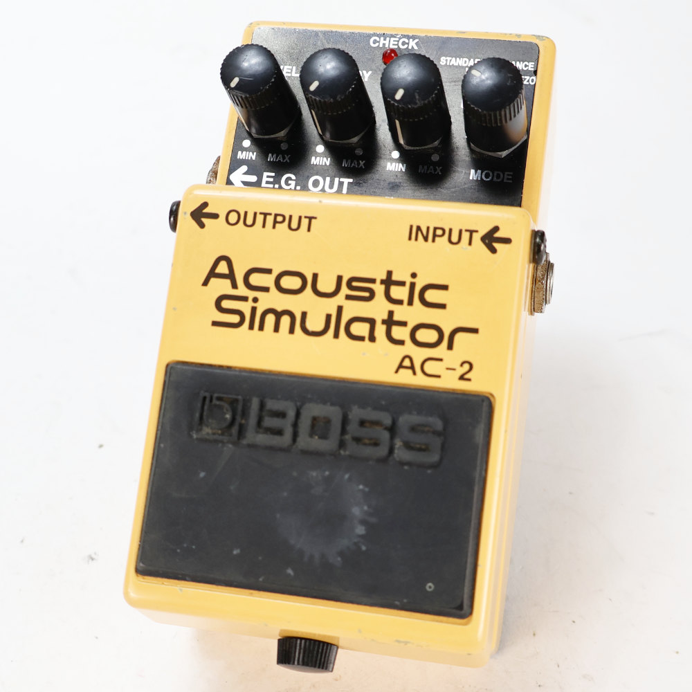 BOSS AC-2 アコースティックシミュレーター アコギ ギター エフェクター 中古】 アコースティックシミュレーター エフェクター BOSS AC-2