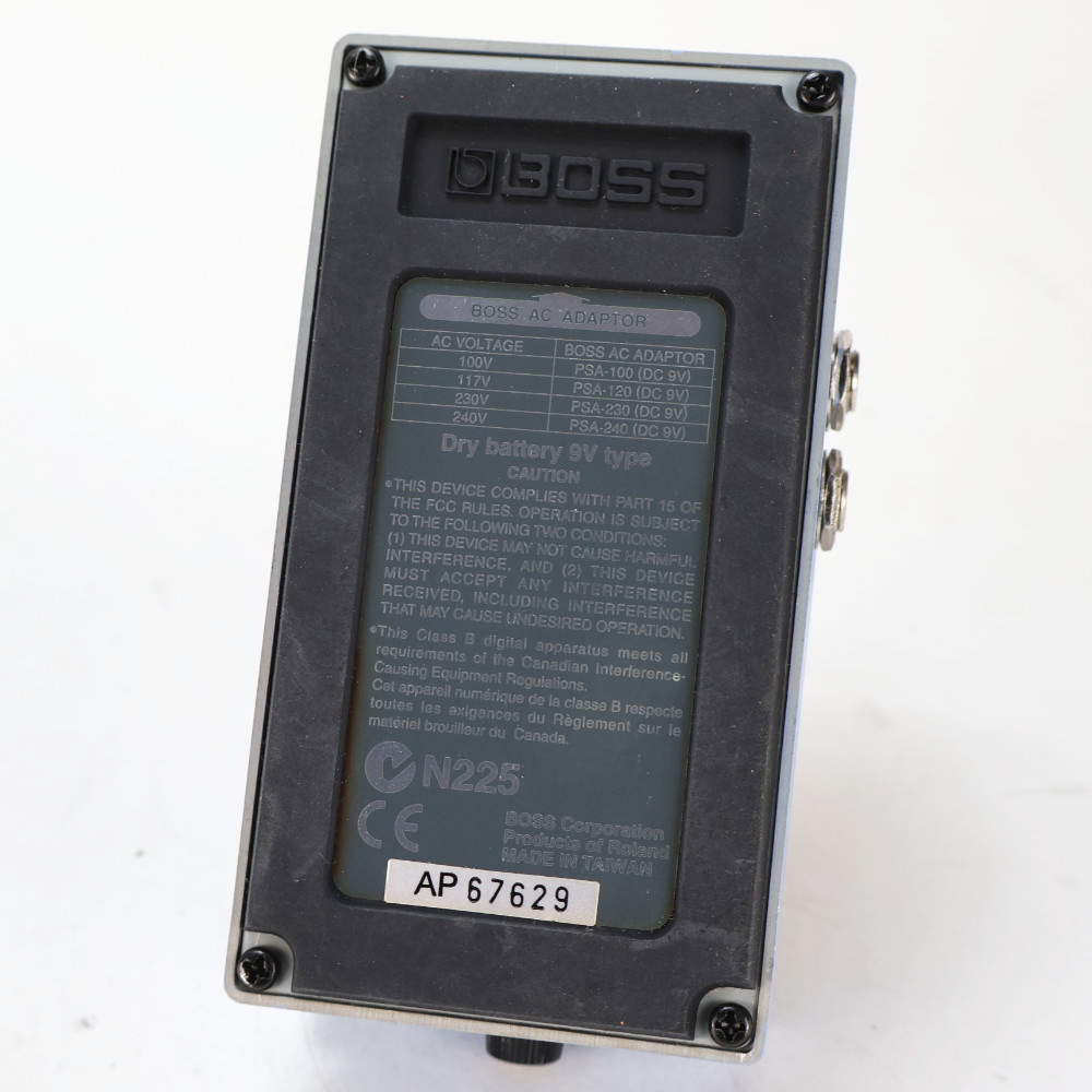 【中古】スーパーコーラス エフェクター BOSS CH-1 Super Chorus ギターエフェクター コーラス 本体画像 裏