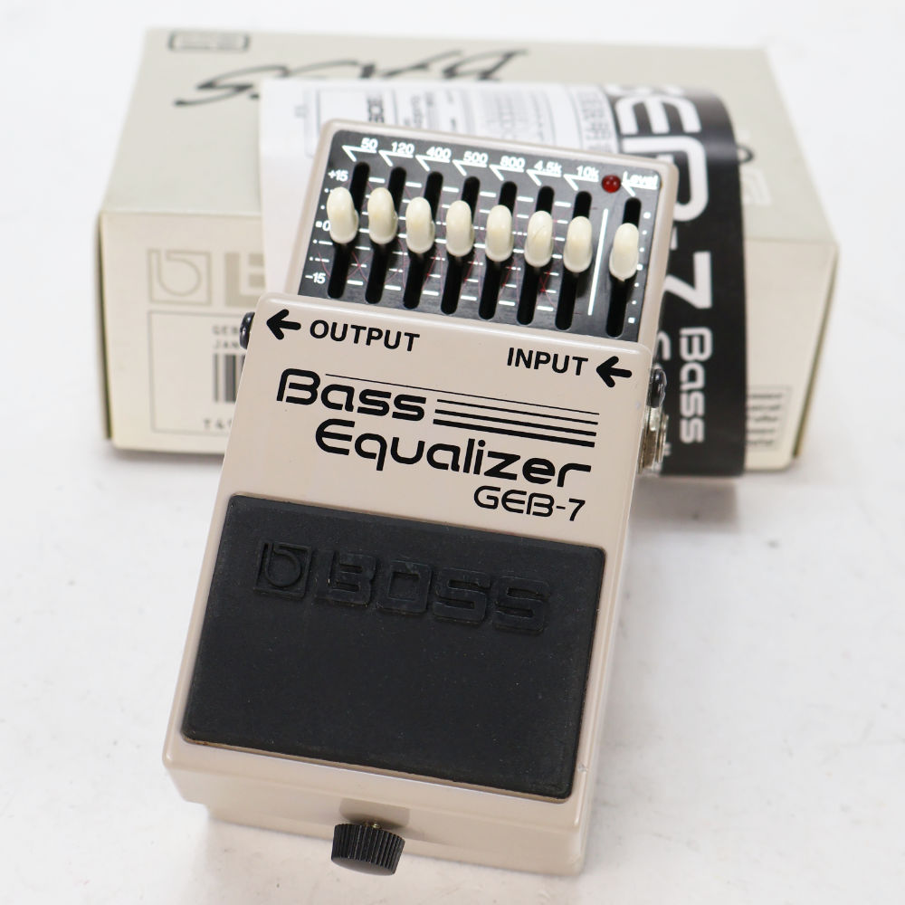 【中古】イコライザー エフェクター BOSS GEB-7 Bass Equalizer ベースエフェクター