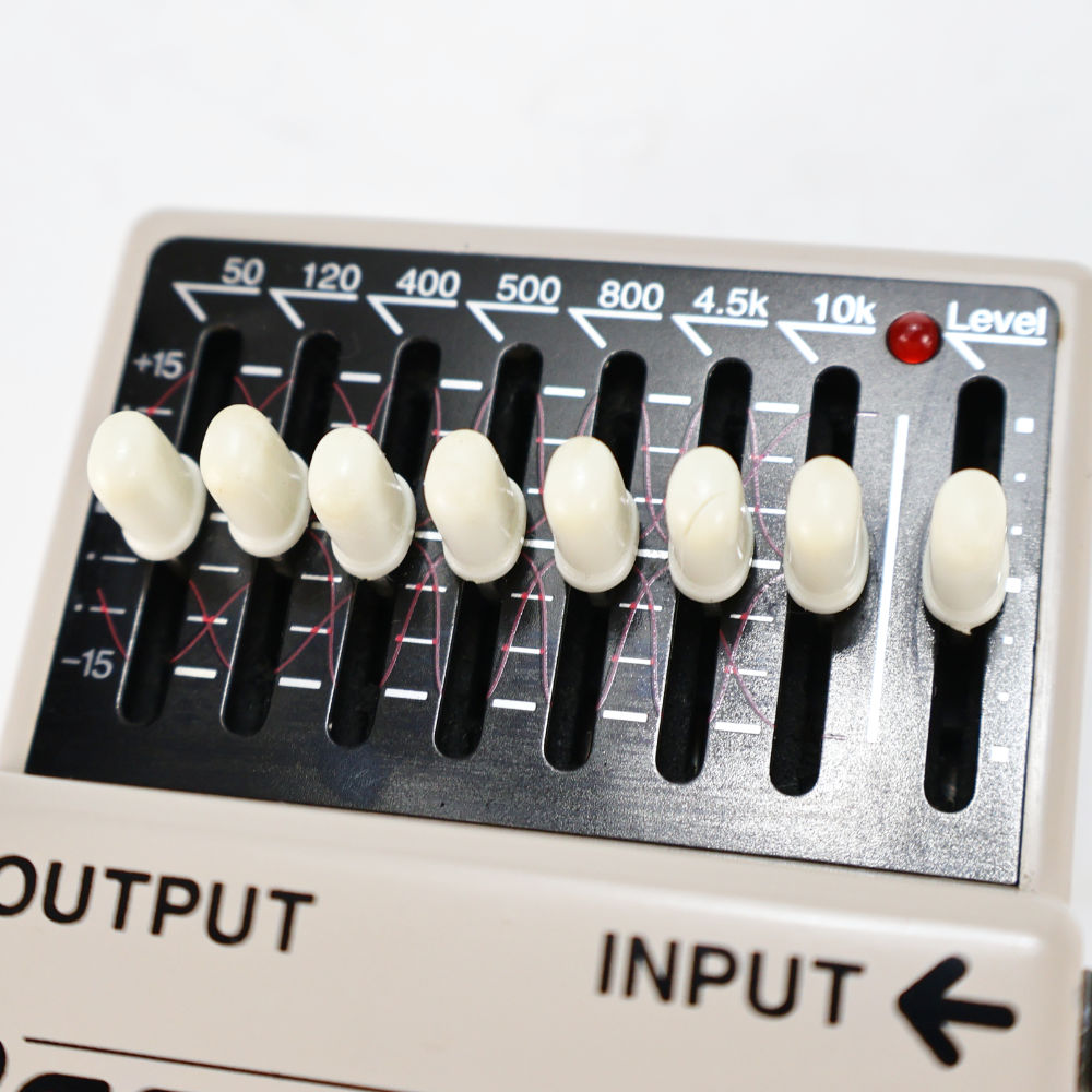 【中古】イコライザー エフェクター BOSS GEB-7 Bass Equalizer ベースエフェクター 