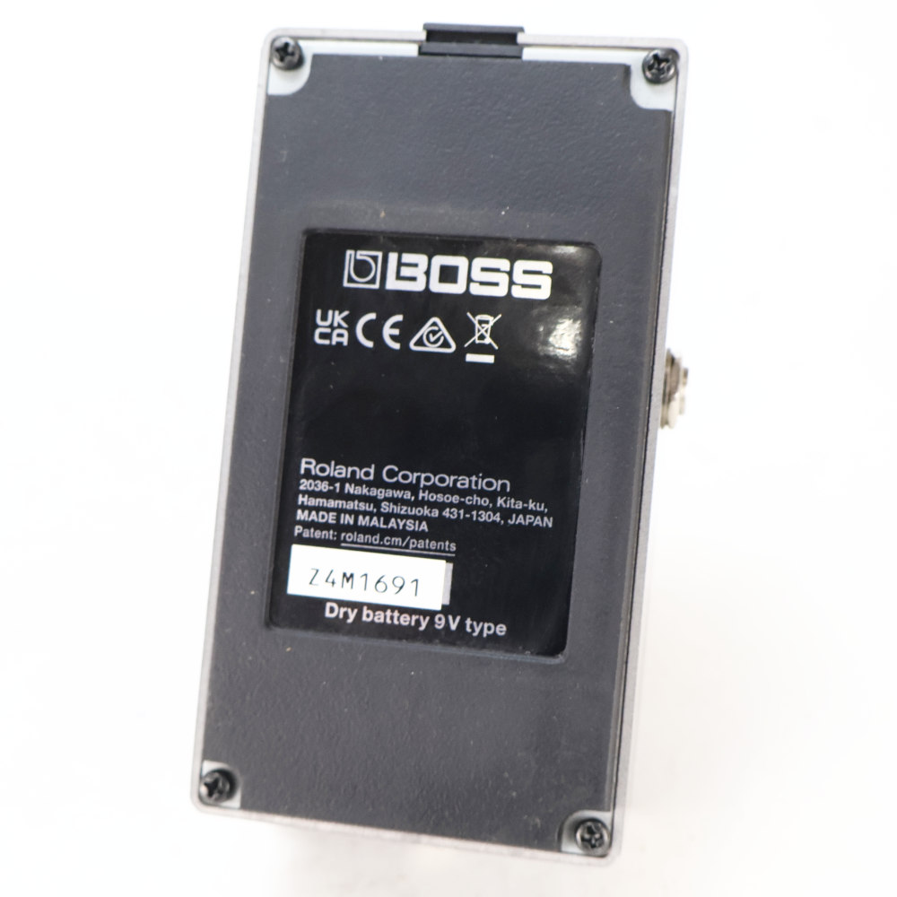 【中古】メタルゾーン エフェクター BOSS MT-2-3A Metal Zone 30周年記念モデル 本体画像 裏