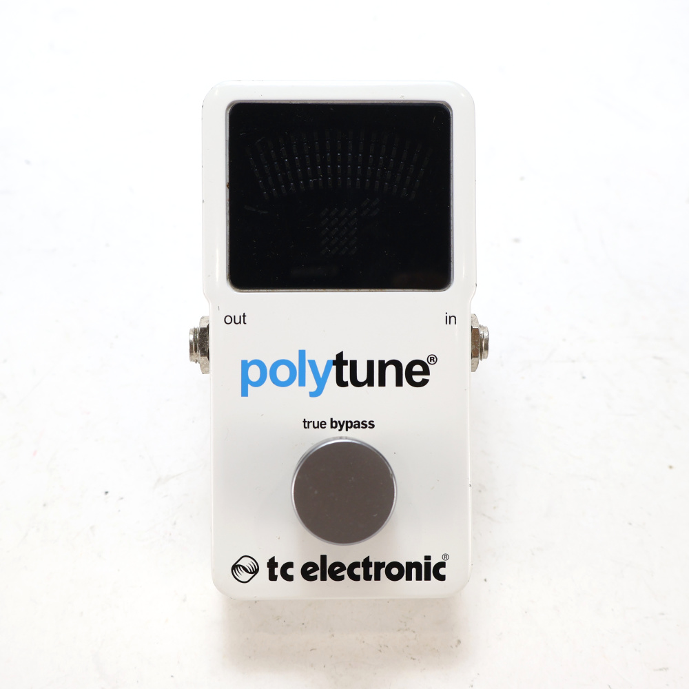 【中古】 ポリチューン2 ギターチューナー tc electronic PolyTune 2 ポリフォニックチューナー